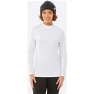 Womens Warm And Breathable Thermal Base Layer Top Bl 500 - White