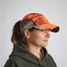 Women's Hunting Cap Lightweight Breathable Treemetic Camouflage Orange 500