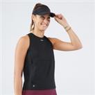 Women's Soft Crew-neck Tennis Tank Top Dry - Black