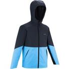Kids Waterproof Hiking Jacket - MH500 Aged 7-15 - Blue