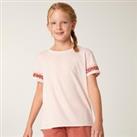 Girls' Cotton T-shirt 500 - Pink