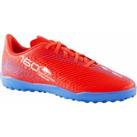 Kids' Lace-up Football Boots 160 Turf - Red