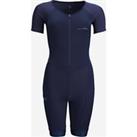 Women's Short-sleeved Sd Triathlon Trisuit - Navy