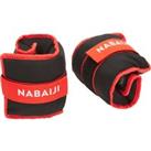 Aquafitness Weighted Wristbands With Buckle 2*1kg Orange