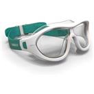Pool Mask Swimdow - Clear Lens - One Size - White Green
