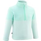 Kids Hiking Fleece - MH120 Turquoise - Ages 26