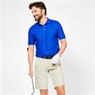 Men's Golf Short-sleeved Polo Shirt - Ww500 Indigo