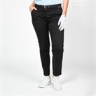 Women's Golf Chino Trousers - Mw500 Black
