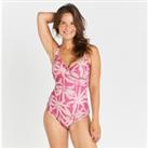Women's 1-piece Swimsuit - Doli Palmer Pink