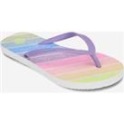 Girl's Flip-flops - 120 Rainbow Multi-coloured