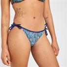 Women's Swimsuit Bottoms Tie-side Briefs - Sofy Foly Turquoise