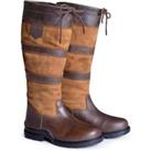 Refurbished Warm Long Country Boots - Brown - A Grade