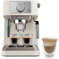 De'Longhi Stilosa Manual pump espresso coffee machine Cream - Cream