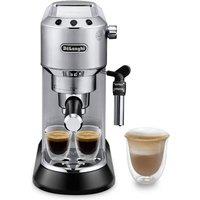 De'Longhi Dedica Style Pump Espresso Coffee Machine- Silver - Metal