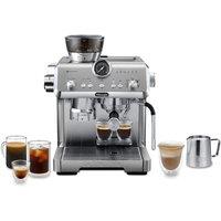 Delonghi La Specialista Opera Home Cafe Kit: Manual Bean to Cup Machine with Cold Brew Function - Metal