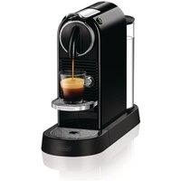 De'Longhi Nespresso Citiz Capsule Espresso Coffee Machine Black - Black