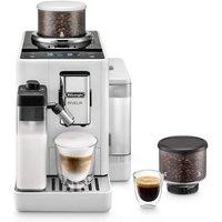 De'Longhi Rivelia automatic compact bean to cup coffee machine Arctic White - White