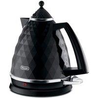 De'Longhi Brillante Black Kettle - Black