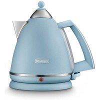 De'Longhi Argento Flora Blue Kettle - Azure