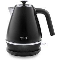 De'Longhi Distinta X Black Kettle - Black