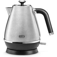 De'Longhi Distinta X Silver Stainless Steel Kettle - Metal