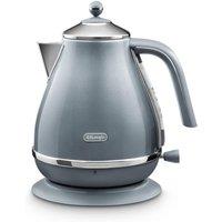 De'Longhi Icona Metallics Ice Blue Kettle - Blue