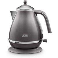 De'Longhi Icona Metallics Grey Metallic Kettle - Grey