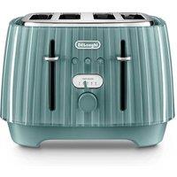 De'Longhi Ballerina 4 slice Laguna Green Toaster - Green