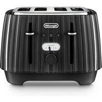 De'Longhi Ballerina 4 Slice Toaster Furnace Black - Black