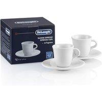 De'Longhi Porcelain Espresso Cups - White