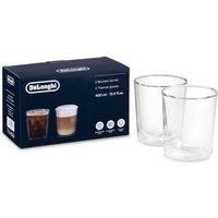 De'Longhi Double wall thermal glasses 400 ml set of 2