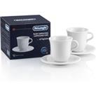 De'Longhi Porcelain cappuccino cups 270 ml set of 2