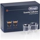 De'Longhi Espresso Collection 6 Espresso Glasses