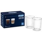 De'Longhi Double wall thermal glasses 400 ml set of 2