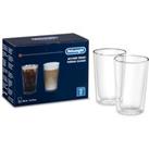 De'Longhi Double wall thermal glasses 480 ml set of 2