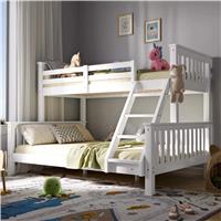 Triple Bunk Bed - Double Bunk Beds for Kids & Adults - White