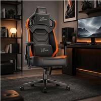 Xstriker High Back Ergonomic Gaming Chair with Lumbar Support - Orange