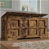 Kids Toy Box  Shaker Blanket Box Bench Storage Chest Trunk  Rustic