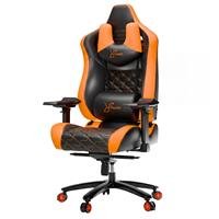 Xstriker Ergonomic Gaming Chair with Headrest and Lumbar Support - Orange