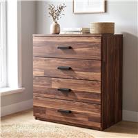 Blythe 4 Drawer Chest Of Drawers  Bedroom Drawers  Dark Bronx