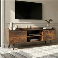 Larvik Rustic TV Unit Cabinet with Storage 140cm for TVs up to 55"