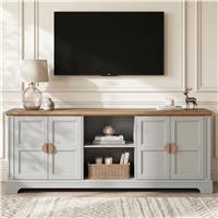 Bellford Large Grey Painted TV Unit with Storage , 170cm