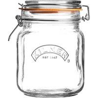 Kilner 1 Litre Square Clip Top Preserve Jar