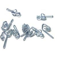 Pack of 25 Metal Curtain Hooks