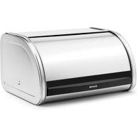 Brabantia Roll Top Matt Steel Bread Bin Silver