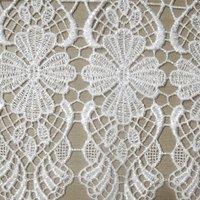 By the Metre Macrame Cafe Net Tab Top Curtain Fabric