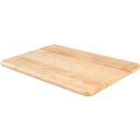 T&G Hevea Basic Wood Chopping Board Brown