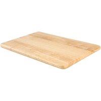 T&G Hevea Basic Wood Chopping Board Brown