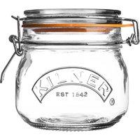Kilner 0.5 Litre Round Clip Top Preserve Jar Clear