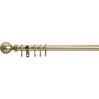 Ashton Fixed Metal Curtain Pole with Rings